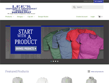 Tablet Screenshot of leesteesaz.com